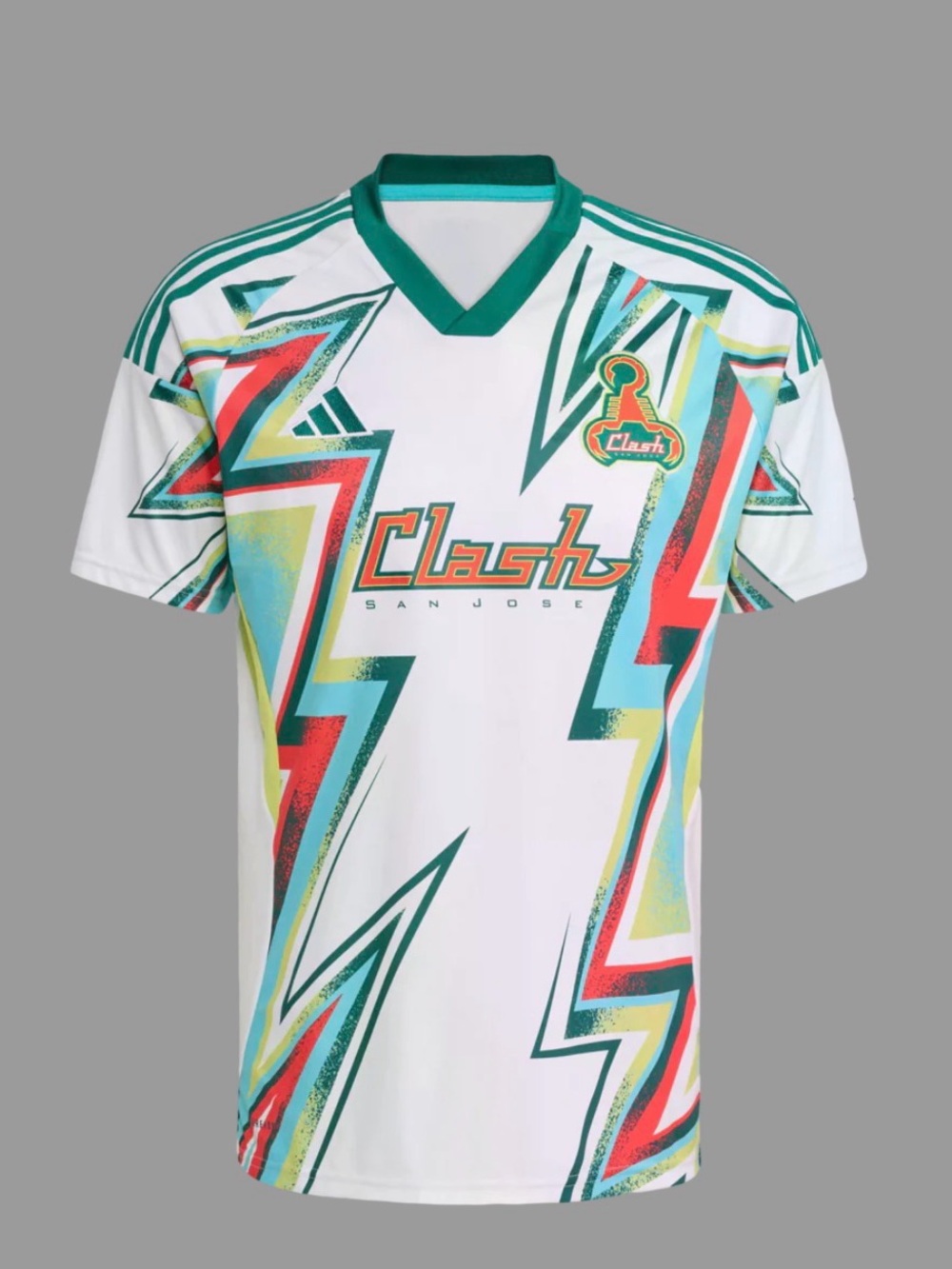 Adidas retro San José clash mls jersey